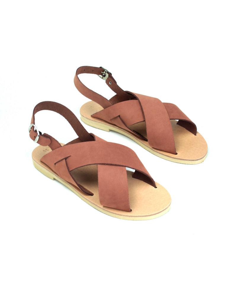Cognac Sandals