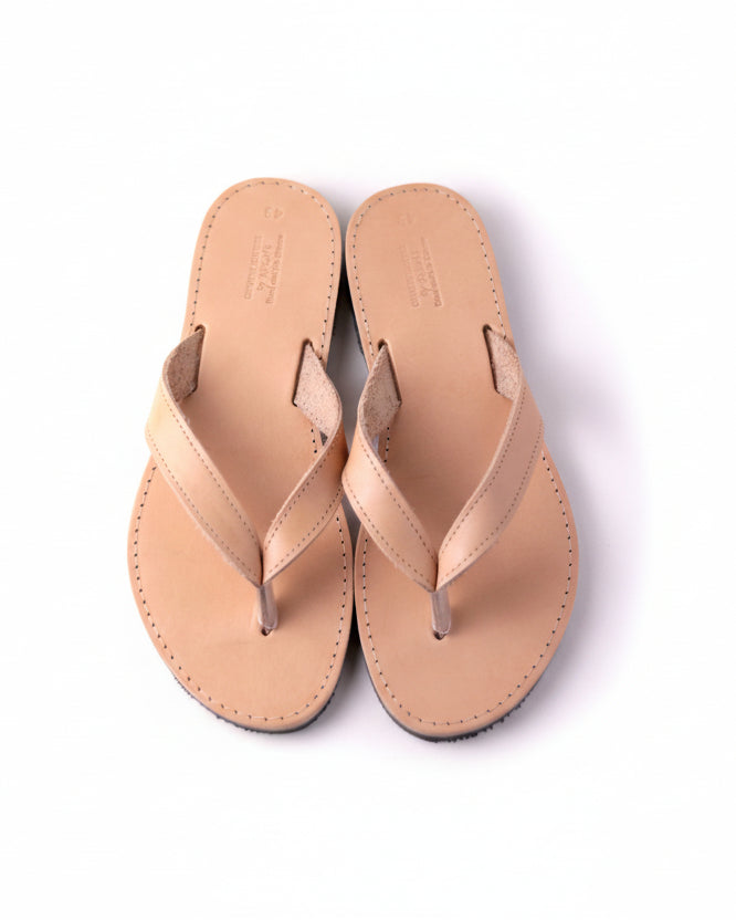 Handmade leather flip flop sandals for Men