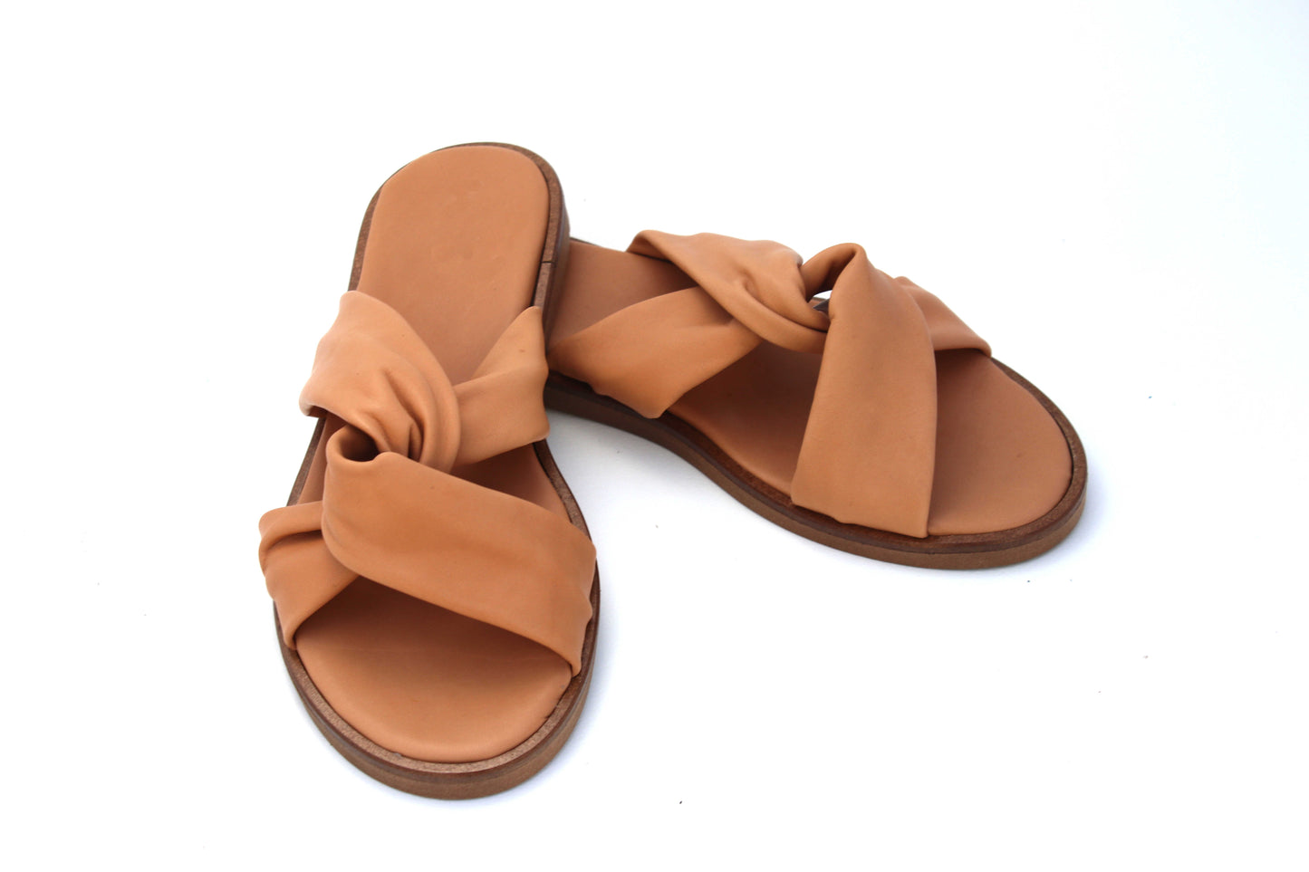 Handmade Leather Soft Sandals, Comfortable Insole Padding, Stylish Summer Footwear